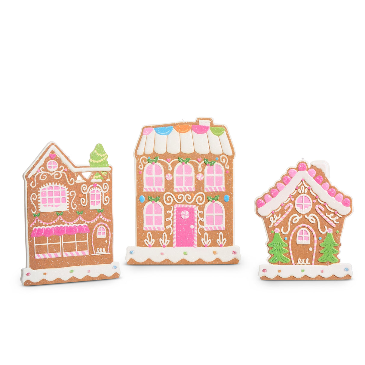 PRE-ORDER 14" Bright Gingerbread Flat House 4516764