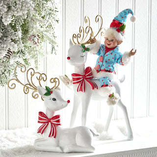 Pre-Order White Merry Deer 4611746