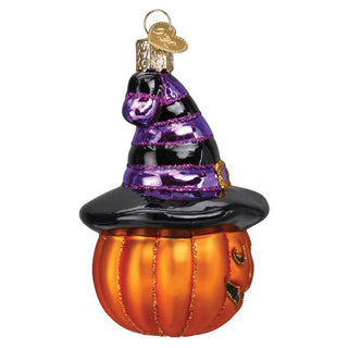 Halloween Witch Pumpkin Ornament 26090