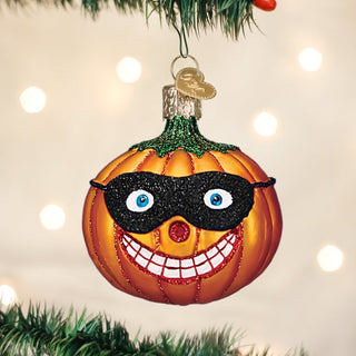 Halloween Masked Jolly Jack O'lantern Ornament 26092
