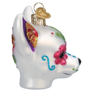 Dia De Los Muertos Dog Ornament 26097