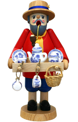 Richard Glaesser Porcelain Delft Tea Vendor German Smoker 26222