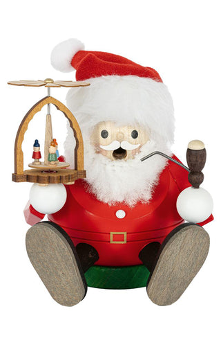 Richard Glaesser Santa w/ Pyramid Mini German Smoker 26473