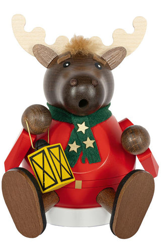 Richard Glaesser Sitting Elk Mini German Smoker  26633