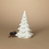 PRE-ORDER Gerson 12" or 18.5" White Sugar Frosted Holiday Tree 2795670