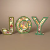 Pre-Order Gerson 7.75"H Lighted Laser Cut "JOY" Sign 2793510