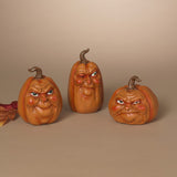 Pre-Order Gerson 6.9" Resin Harvest Pumpkin Head Set 2797130