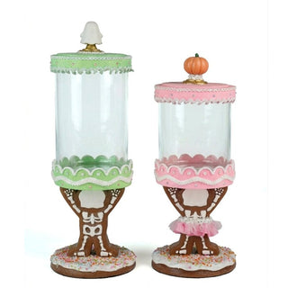 Pre-Order Gingerdead Jack and Jill Candy Canisters Set 28-628305