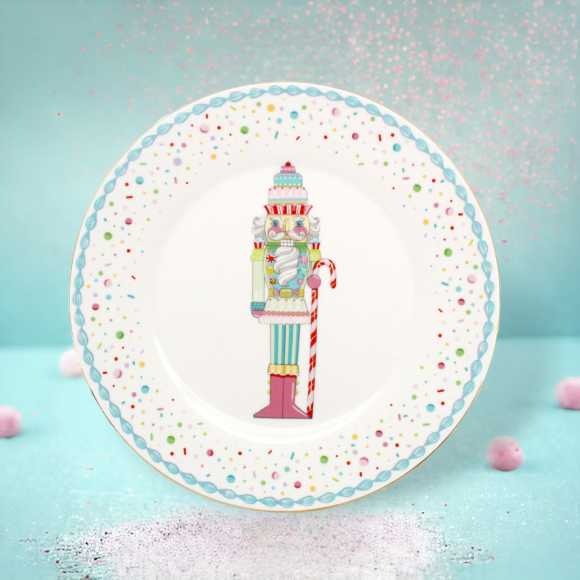 December Diamonds  Candy Nutcracker Plate 29-29746