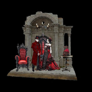 Pre-Order LED Wedding Couple Gothic Display