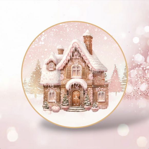 PRE-ORDER December Diamonds 10in Gingerbread House Plate  29-30392