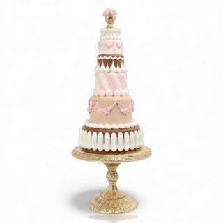 Pre-Order Pastel 23.5in Pink Chocolate Tiered Cake 29-30593