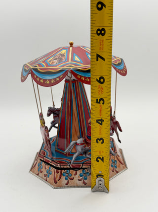 Wagner/Brunn German Collectible Tin Toy - Horse Carousel RM610