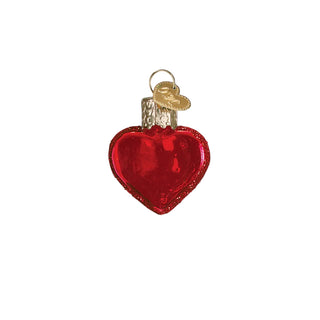 Pre-Order Mini Small Red Heart Ornament 30010