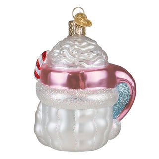 Papa Noel Pink Santa Mug Ornament 32687