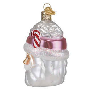 Papa Noel Pink Santa Mug Ornament 32687