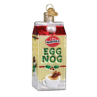 Eggnog Carton Ornament 32697