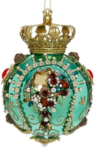 Pre-order Crown Jewels Ornament, Turquoise - 7 Inches