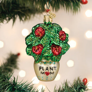 Plant Mom Ornament Christmas Garden 36341