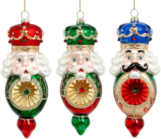 PRE-ORDER Crowned Nutcracker Ornament Reflector Set