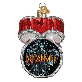 Pre-Order Def Leppard Drum Ornament 38116
