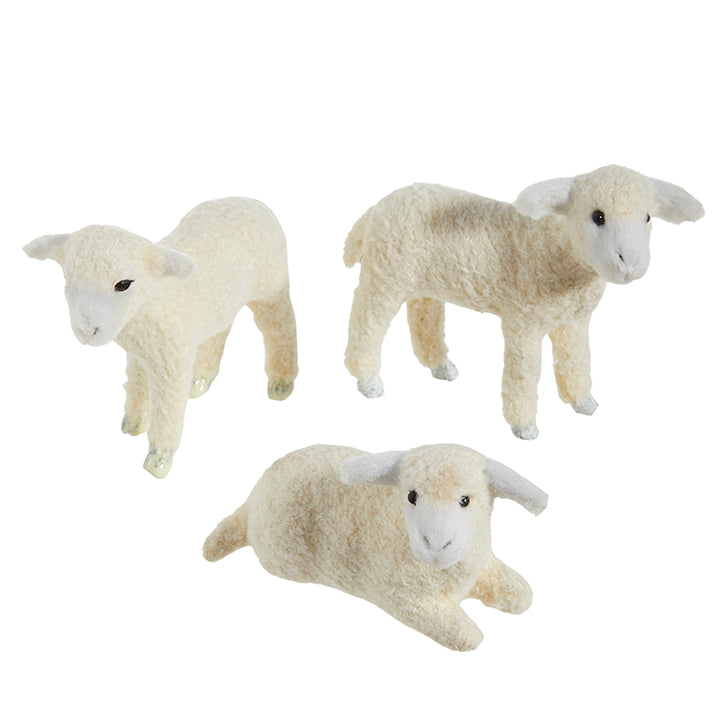 RAZ Easter 3.5" Easter Spring Lamb Set 4350105