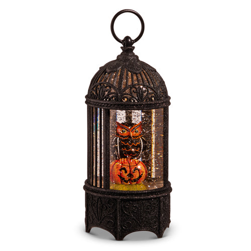 Raz 10" Boo Crew Lighted Water Globe Halloween Lantern Decor