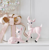 Raz 8.25" PINK RETRO DEER