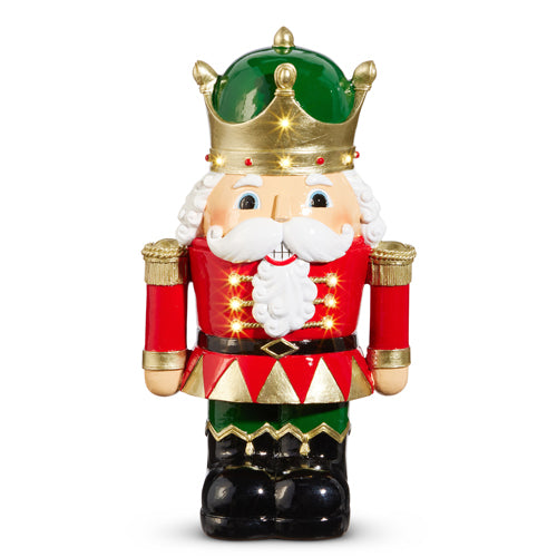 Pre-Order Raz 12.25" Lighted Nutcracker Soldier 4416425