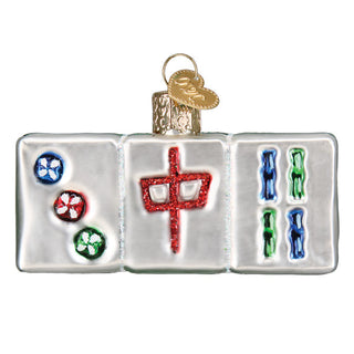 Old World Christmas Mahjong Ornament 44179