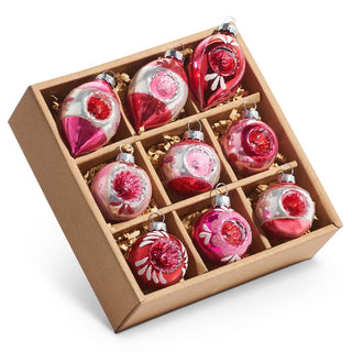 Pre-Order Box of Vintage Pink Reflector Ornaments 4423005