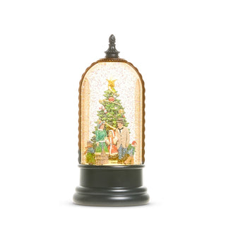 Pre-Order Ice Skating Animated Musical Lighted Water Lantern 4500758