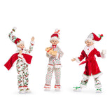 PRE-ORDER Raz 16" Pajama Party Posable Elf 4502286