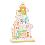 PRE-ORDER 16" Pastel Gingerbread Village Houses 4510303