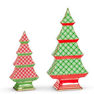 PRE-ORDER Geo Pattern Tabletop Trees Set