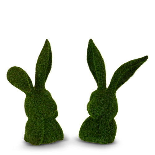 Raz Easter 10" Moss Thinking Bunny Bust Set 4511367