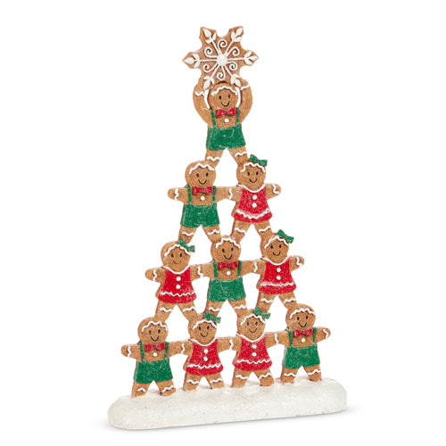 PRE-ORDER  Raz 11.75" Gingerbread Tower Tree 4511388