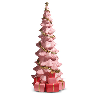 PRE-ORDER Pink & Gold Tree with packages Tree 19" or 15"