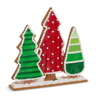 PRE-ORDER Raz 14" Wonder & Joy Table Top Forest of Sugar Cookie Trees 4516441