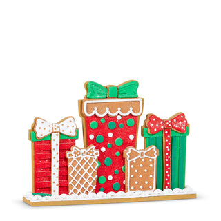 PRE-ORDER  Raz 14.75" Wonder and Joy Flat Tabletop Gift Boxes 4516443