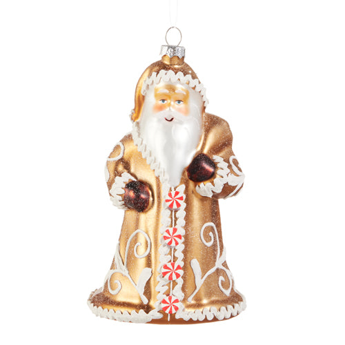 Pre-Order Raz Christmas 6" Gingerbread Santa Ornament 4520862