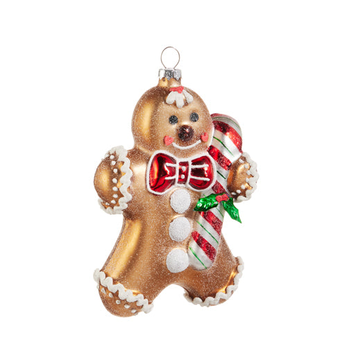 Pre-Order Raz Christmas 5.25" Gingerbread Man Ornament 4520869