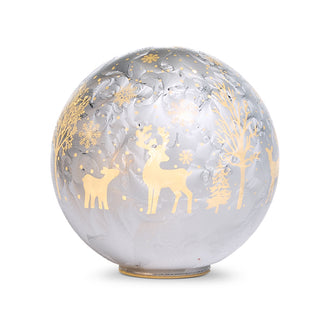 Pre-Order 8" Lighted Forest Scene Orb 4523135