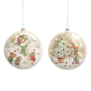 Pre-Order A Very Mouse Christmas Disc Ornament 4525000