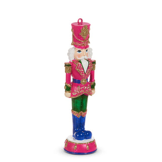 Pre-Order Raz Christmas 6" Multicolor Nutcracker Ornament 4530539