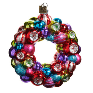 Pre-Order Raz Imports Eric Cortina EC 4" Reflector Wreath Ornament 4553134