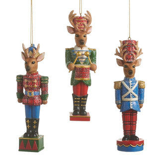 Pre-Order Deer Nutcracker Ornament Set 4607031