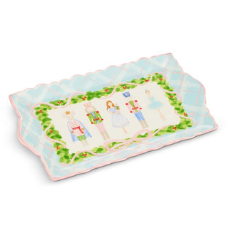 Pre-Order Pastel Plaid Nutcracker Ballet Ruffle Tray 4610493