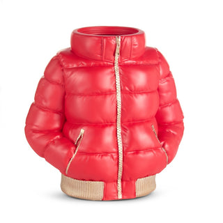 Pre-Order Red Puffer Ski Jacket Vase 4610524
