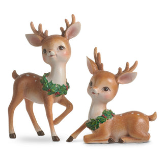 Pre-Order Baby Deer with Wreath 4611397